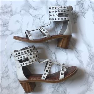 Sam Edelman White Dion Sandal